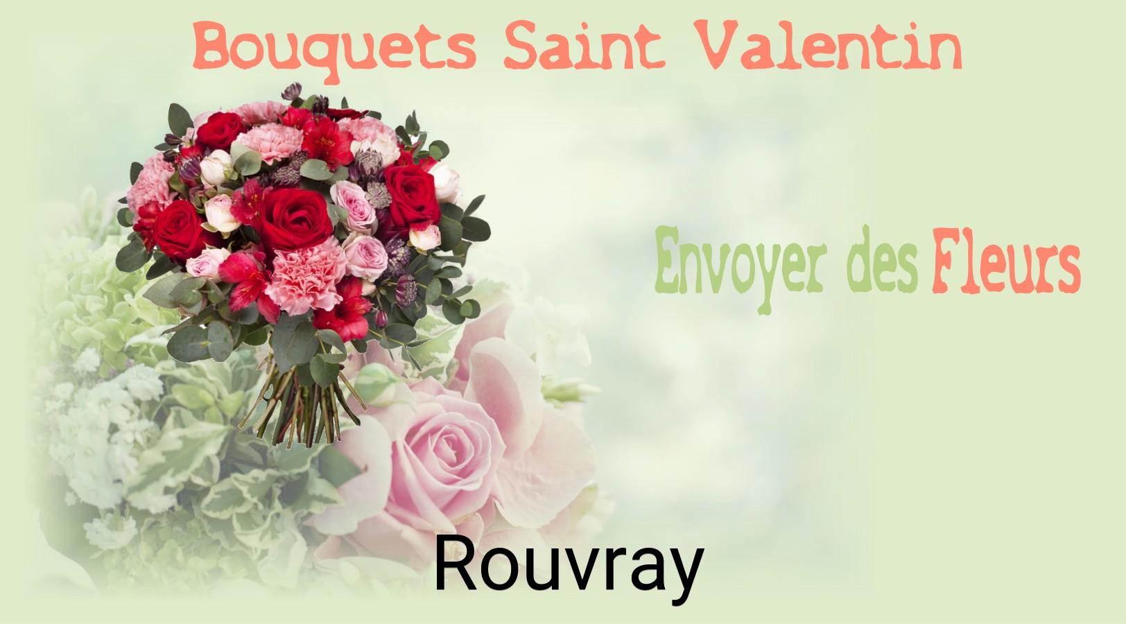 Roses de Saint-Valentin livrées à Rouvray